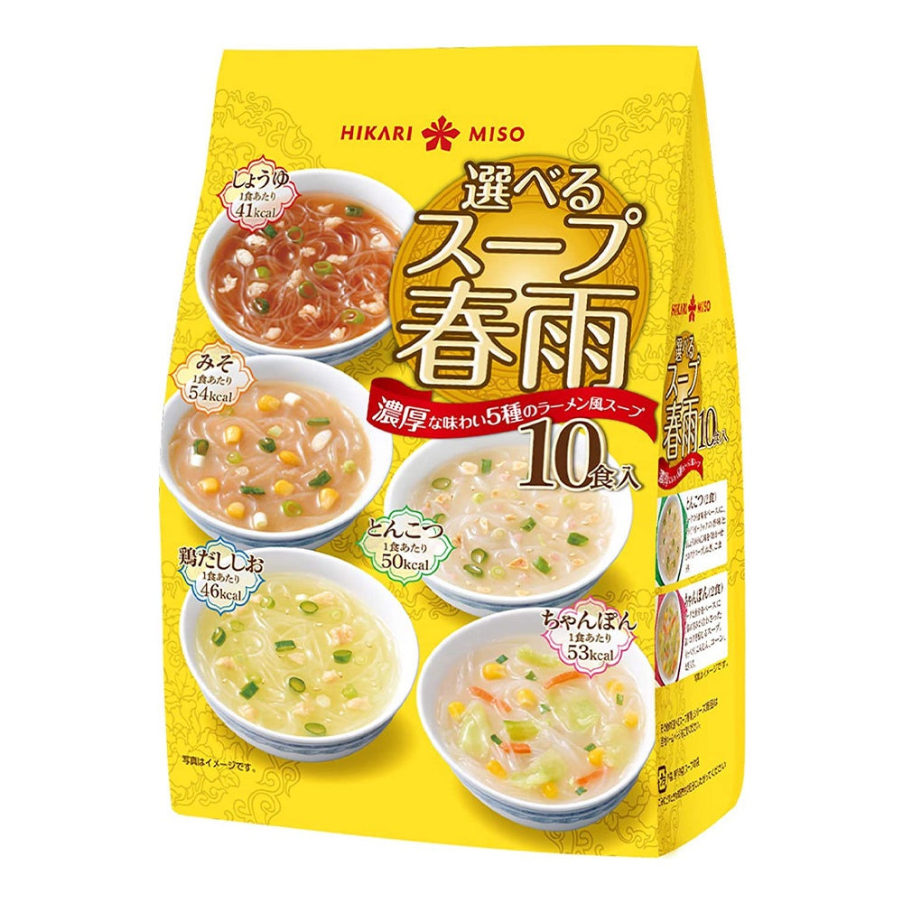 Hikari Miso Choice of Soup Harusame Ramen Style 10 servings