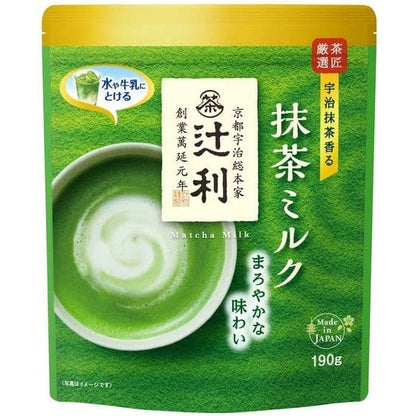 Kataoka Bussan Tsujiri Matcha milk / Matcha milk dark tea style