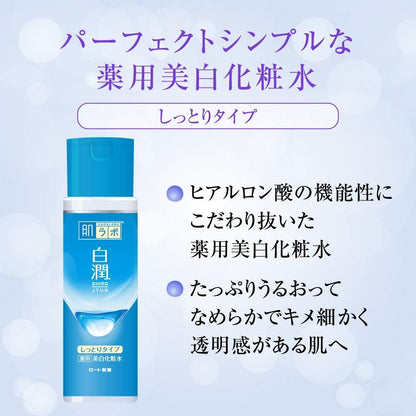 Rohto Hada Labo Shirojun Medicated Whitening Lotion / Emulsion / Cream