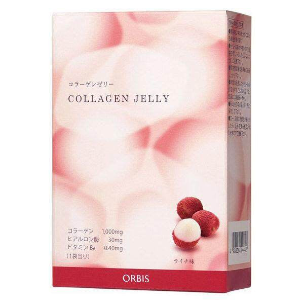 Orbis Collagen Jelly - White Grape / Lychee (14 packets)