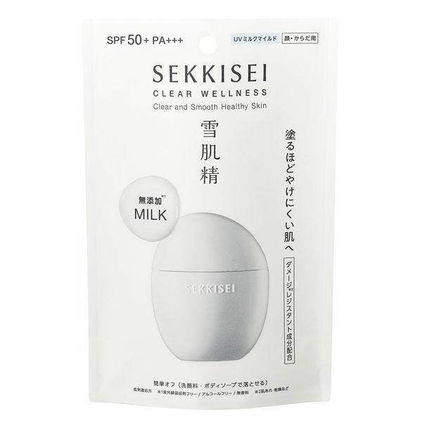 Kos Sekkisei Clear Wellness UV Defense Milk SPF50+/PA++++ - Pore Care / Mild (50mL)