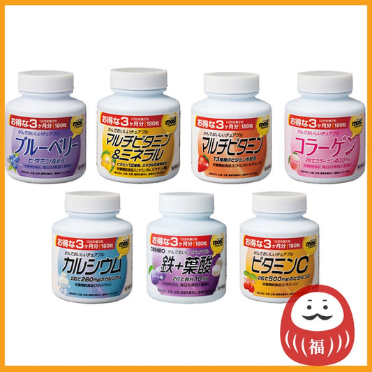 ORIHIRO MOST Chewable Supplement Bottle Type (MOST Series)