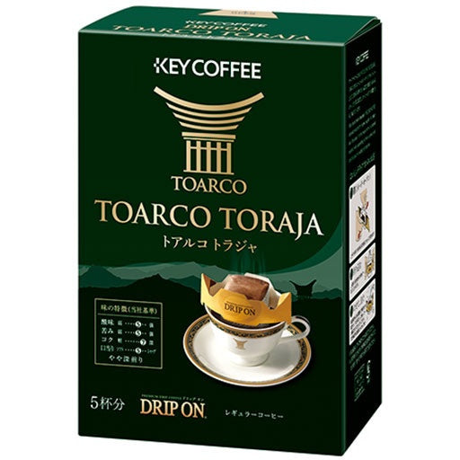 KEY COFFEE Drip on Drip coffee Toraja blend / Toarco Toraja / decaffeinated (5 cups)