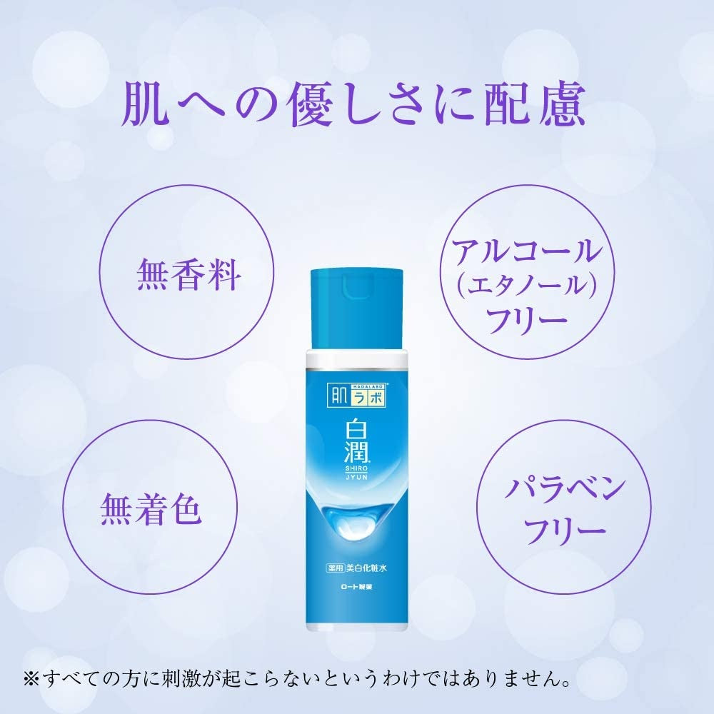 Rohto Hada Labo Shirojun Medicated Whitening Lotion / Emulsion / Cream