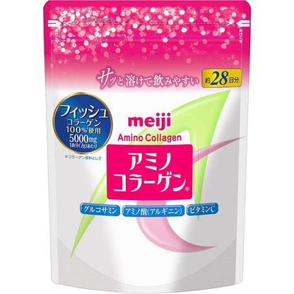 Meiji Amino Collagen 196g / Plus Calcium 98g