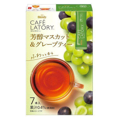 AGF Blendy Cafelatory Instant Mellow Fruit Tea Sticks (7 sticks)