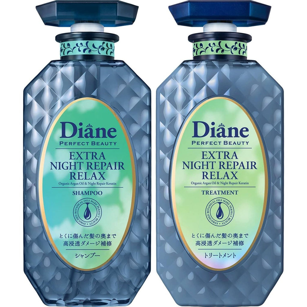 NatureLab Diane Perfect Beauty Shampoo & Treatment Set - Extra Night Repair / Extra Night Repair Relax (450mL)