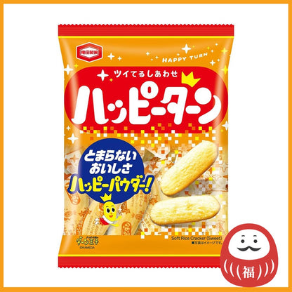 Kamedaseika Happy Turn Rice Crackers (96g)
