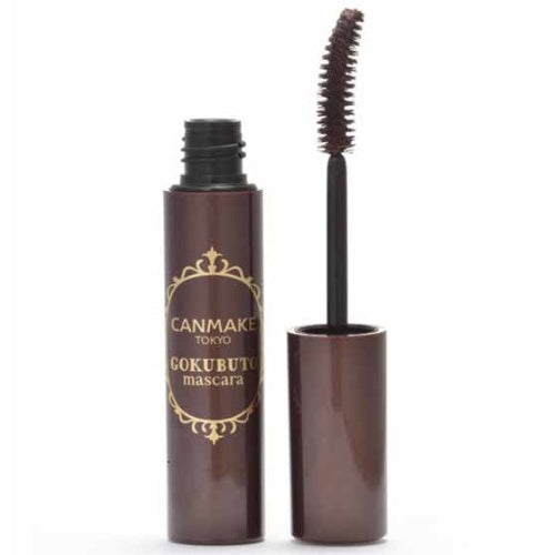 Canmake Gokubuto Mascara Super Black / Bitter Brown