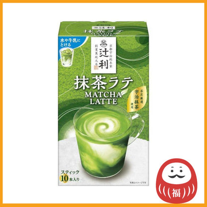 Kataoka Bussan Tsujiri Matcha Latte (10 sticks)