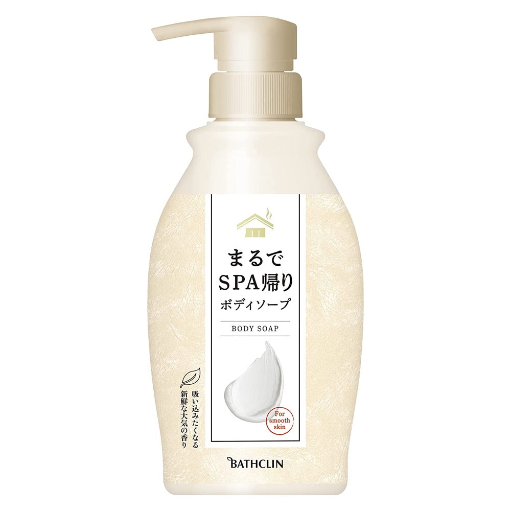 ［In stock］ Bathclin Hot Spring Style Body Soap (450mL / 400mL Refill)