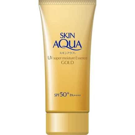 Rohto Skin Aqua UV Super Moisture Essence Gold SPF50+/PA++++ (80g)