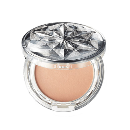 Kose Sekkisei Snow CC Powder Case (1pc) / Sponge (1pc) / Powder Refills - 01 Light Natural / 02 Medium Natural (8g)