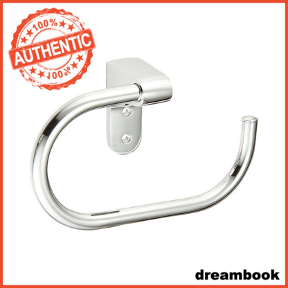 Lec Stainless Steel Open Towel Ring with Wood Screw & Anchor (1pc)