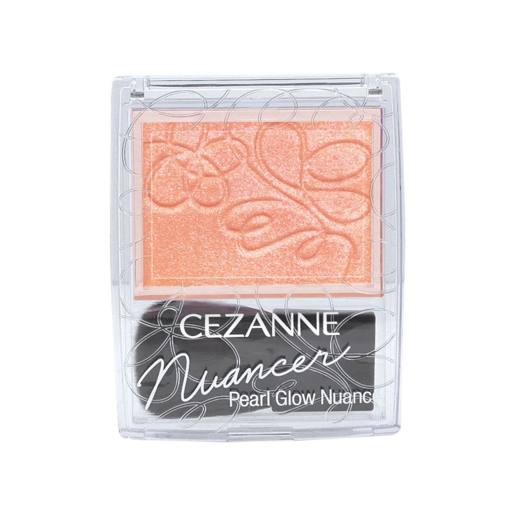 ［In stock］ Cezanne Pearl Glow Nuancer Highlighter - N1 Coral Shower / N2 Lilac Mood (1pc)