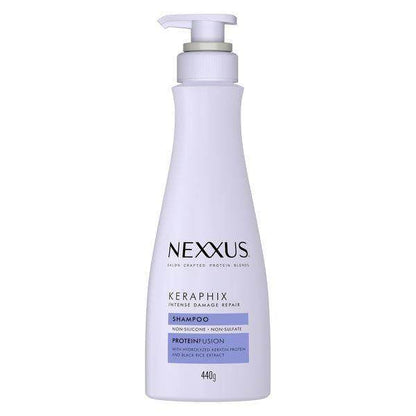 Unilever Nexxus Shampoo Pump - Intense Damage Repair / Smooth & Manageable (440g / 350g Refill)