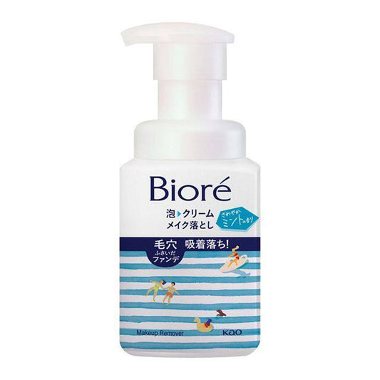 Kao Biore Foaming Cream Makeup Remover (210mL)