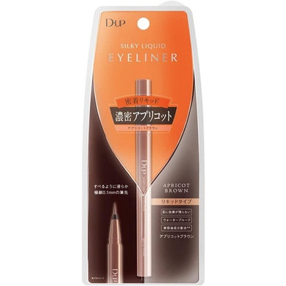 ［In stock］ D-UP Silky Liquid Eyeliner WP - Jet Black/Brown Black/Natural Brown/Apricot Brown/Chiffon Brown/Pink Chocolat