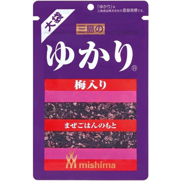 Mishima Yukari Furikake Large Size - Red Shiso / Red Shiso with Dried Plums