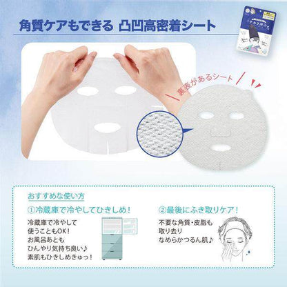 ［In stock］ Kose Cosmeport Clear Turn Pore Komachi Tekari Genji Face Masks (7 sheets)