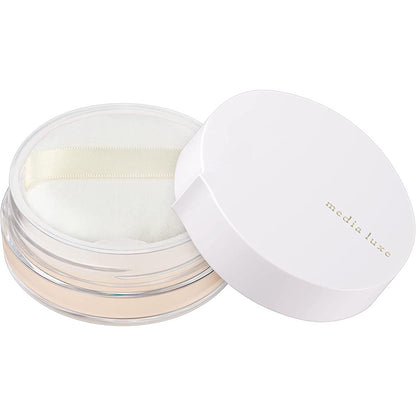 Media Luxe Pressed Powder - 01 Lucent / 02 Medium Light (6g) / Compact Case (1pc) / Lucent Loose Face Powder (14g)