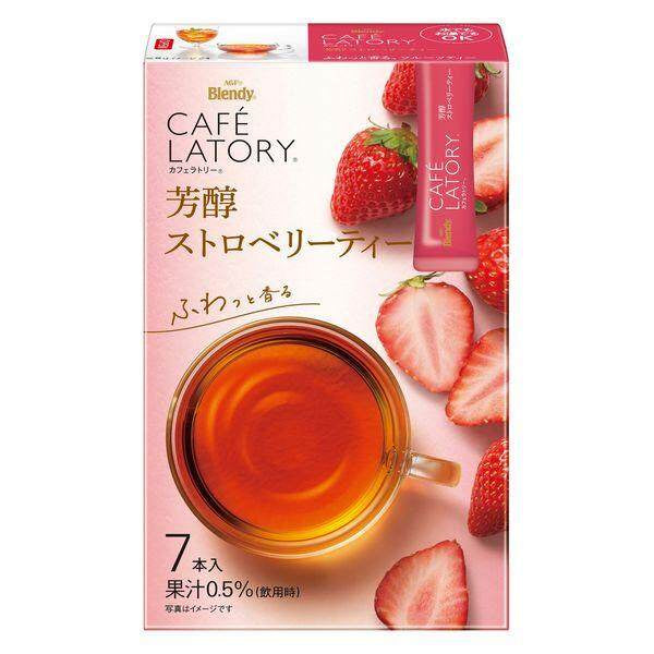 AGF Blendy Cafelatory Instant Mellow Fruit Tea Sticks (7 sticks)