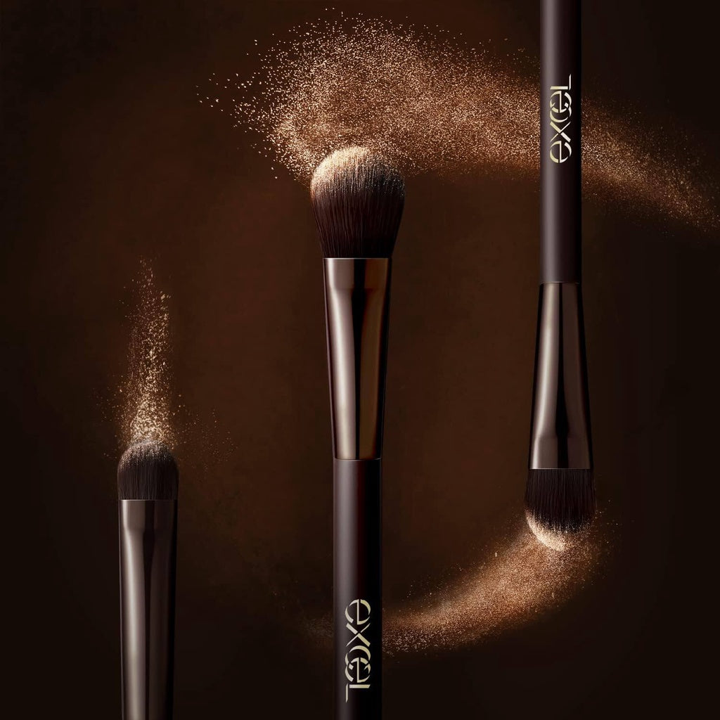 Excel Makeup Brushes - Cheek & Highlight / Eyeshadow