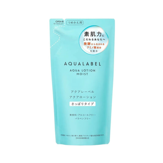 Shiseido AQUALABEL Aqua Lotion - Moist Refill / Rich Moist Refill (180mL)