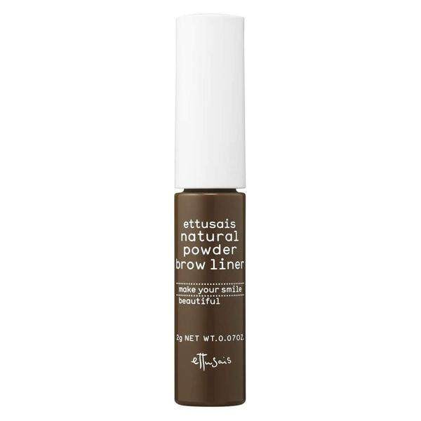 Ettusais Waterproof Natural Powder Brow Liner - Natural Brown / Olive Brown (2g)