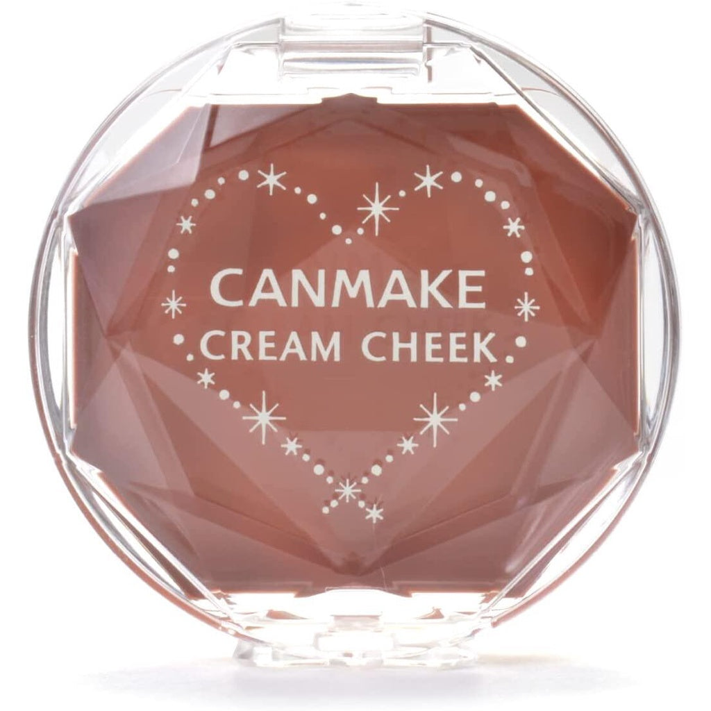 Ida Laboratories CANMAKE Cream Blush - Sweet Apricot/Almond Terracotta/Caramel Latte/Tangerine Tea/Clear Red Heart