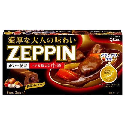 Glico ZEPPIN Curry Spicy / Medium Spicy / Sweet (175g)