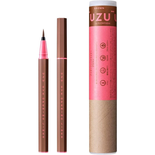 ［In stock］ UZU BY FLOWFUSHI Eye Opening Liner - Beige / Pink / Pastel Green / Blue / Orange / Burgundy / Brown / B Black