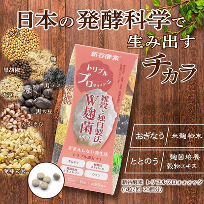 Shinya Koso Health Supplements - Triple Blooock / Suru Suru Surutto