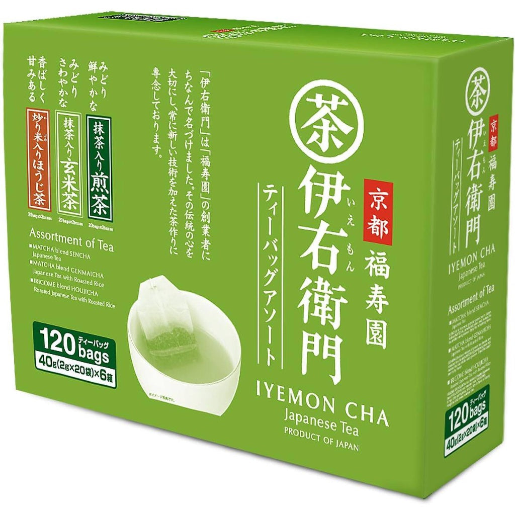 Iyemon Ujinotsuyu Seicha Instant Assorted Green Tea (90 sticks / 120 sticks)