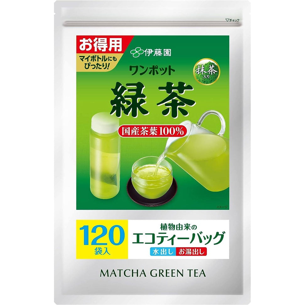 ITO EN ONE POT Green Tea / Genmaicha / Hojicha - Tea Bag (50 bags/120bags)