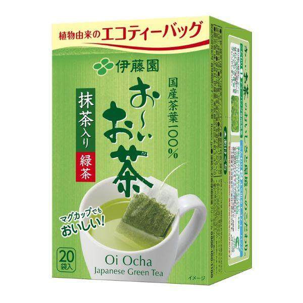 ITO EN Oi-Ocha Tea Bags -  Matcha  with Green Tea / Genmaicha / Hojicha (20 bags)