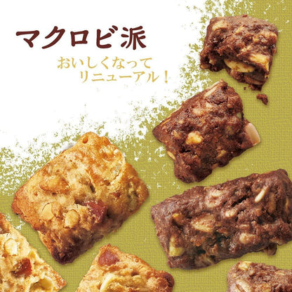 MorinagaSeika Macrobiotic Biscuit - Hazelnut and Cacao / Almond and Cranberry 100g