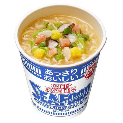 Nissin Light & Delicious Cup Noodle - Original / Seafood / Spicy Seafood (1 cup)