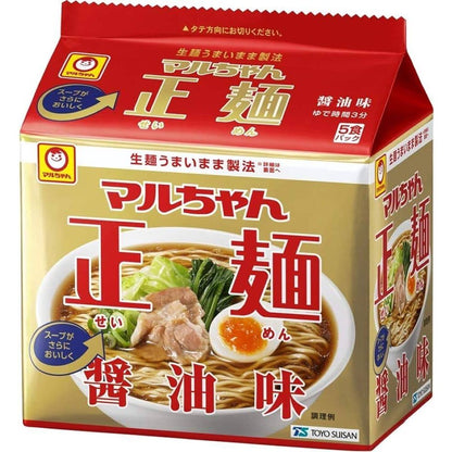 Toyo Suisan Maruchan Instant Noodle Packs - Miso / Shoyu / Chinese-style Ramen / Classic (5 servings)