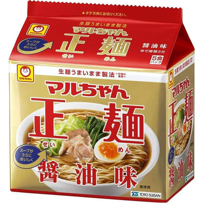 Toyo Suisan Maruchan Instant Noodle Packs - Miso / Shoyu / Chinese-style Ramen / Classic (5 servings)