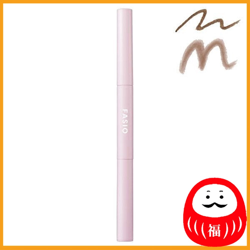 KOSE FASIO Pencil & Powder Eyebrow 02 Brown