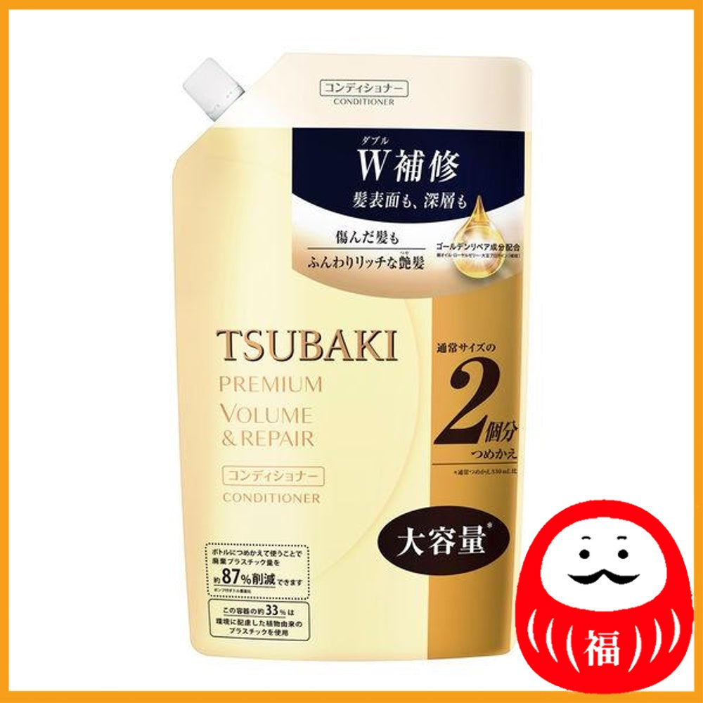 Fine to Day TSUBAKI Premium Volume & Repair Hair Conditioner Refill 660ml