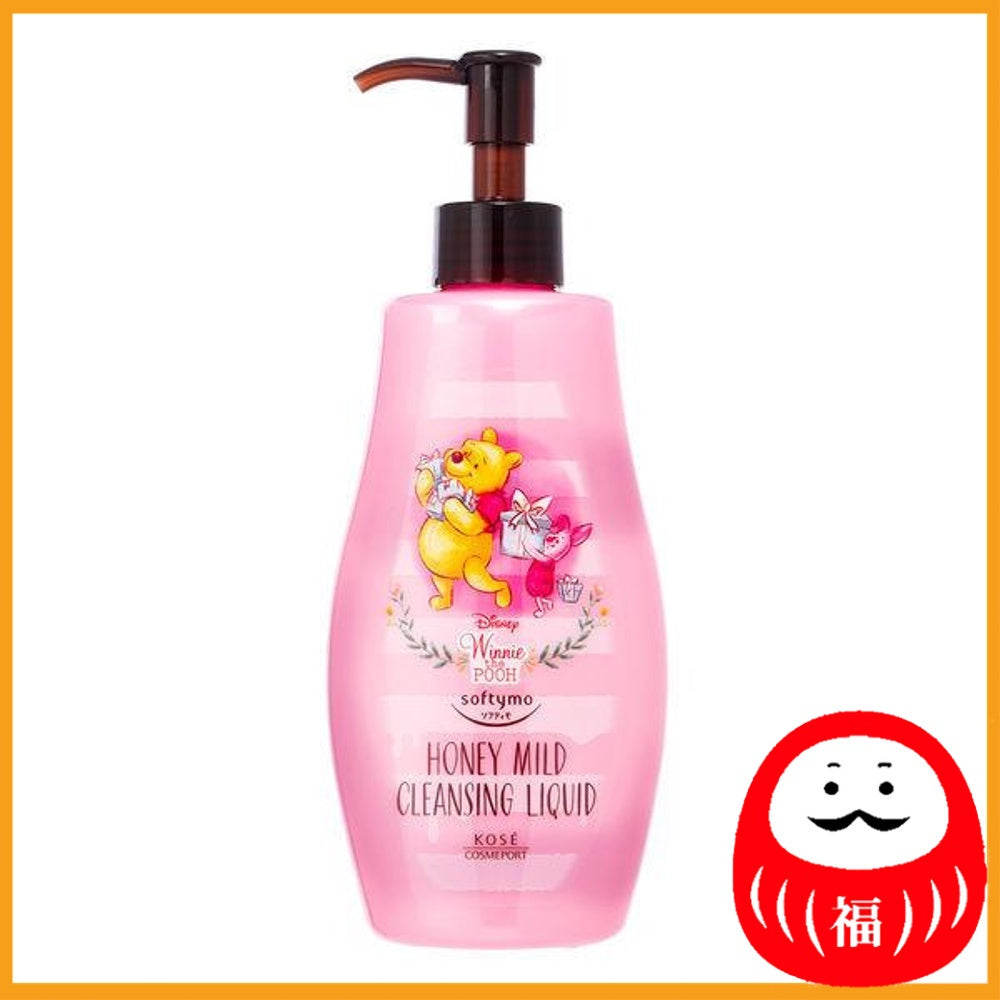 KOSE Softymo Cleansing Liquid Honey Mild 230mL Winnie the Pooh