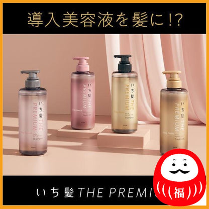 Kracie Ichikami The Premium Extra Damage Care Treatment Silky Smooth Pump 480g