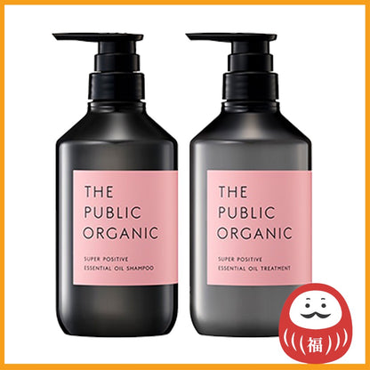 The Public Organic Shampoo / Treatment Super Positive 480ml / Refill 400ml