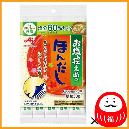 AJI-NO-MOTO - AJI-NO-MOTO HON-DASHI - Low-Salt 6g Sticks, 5 pcs.