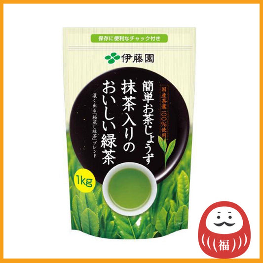 ITO EN Easy Ocha-jozu Green tea with Matcha Loose leaf 1 kg