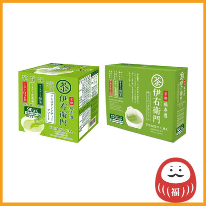 Iyemon Ujinotsuyu Seicha Instant Assorted Green Tea (90 sticks / 120 sticks)