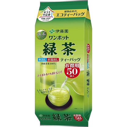 ITO EN ONE POT Green Tea / Genmaicha / Hojicha - Tea Bag (50 bags/120bags)