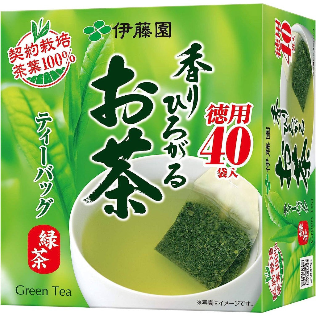 ITO EN Aroma-enhancing Green Tea / Genmaicha / Hojicha - TeaBags (40bags)